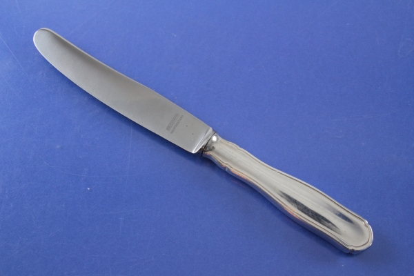 Bruckmann Modell 570 Sächsisches Hofmuster Dessertmesser 20,5 cm  versilbert