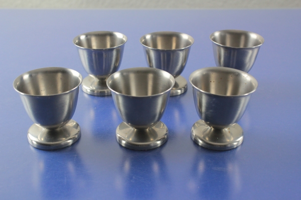 WMF 6 Eierbecher Cromargan