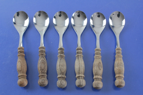 WMF Burgund 6 Eierlöffel 12,2 cm