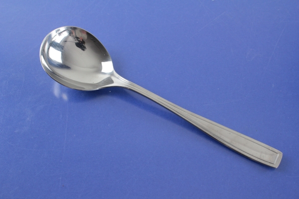 WMF Heilbronn Sahnelöffel Kompottlöffel 19,5 cm Cromargan