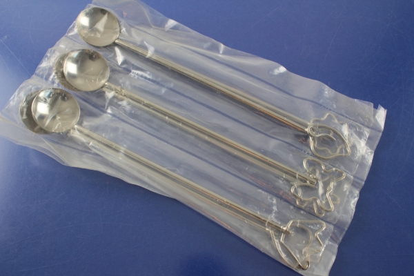 WMF 6 Limonadenlöffel Cocktaillöffel 22,0 cm Cromargan OVP