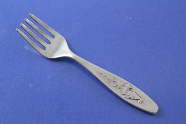 Wilkens Kinderbesteck Kindergabel Zwerg 12 cm versilbert