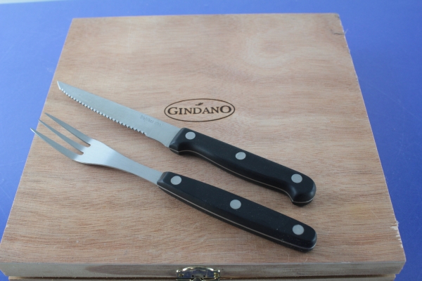 Gindano 12- teiliges Steakbesteck für 6 Personen Edelstahl OVP