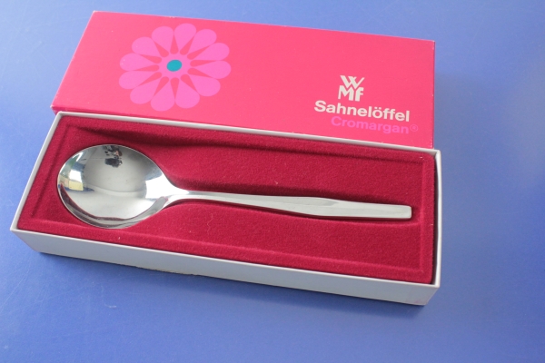 WMF ähnlich Frankfurt Sahnelöffel Tassenlöffel Cromargan OVP