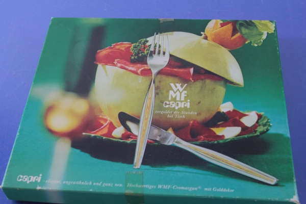 WMF Capri 6 Kaffeelöffel Cromargan OVP
