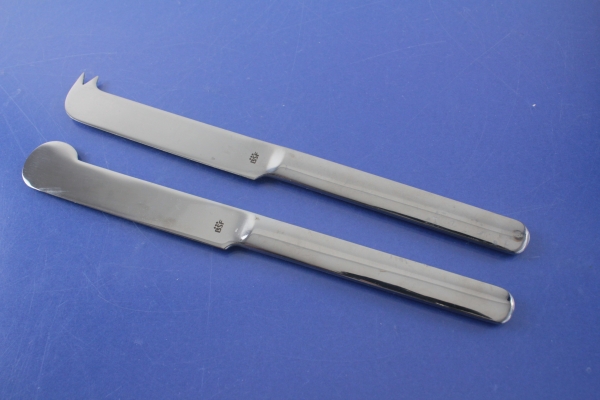 BSF 2 Käsemesser Edelstahl