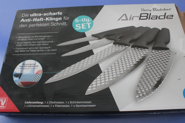 Harry Blackstone Airblade Messer Set 5-tlg OVP