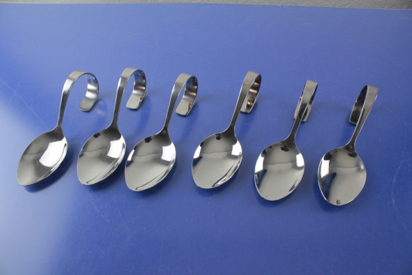 6 Häppchenlöffel Picars Edelstahl 18/10