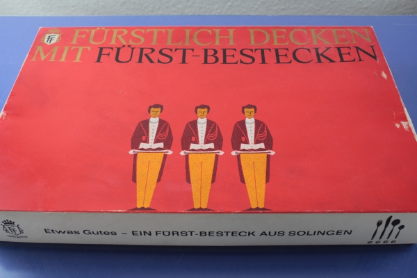 Fürst Besteck für 6 Personen 34Teile Edelstahl Fürosil OVP