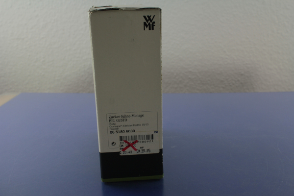 WMF Zucker-Sahne Menage Cromargan OVP