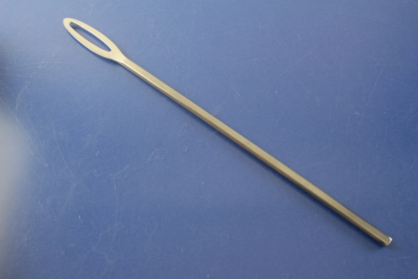 Dreizack Barquirl Rührstab Cocktail Rührer 27,8 cm Edelstahl