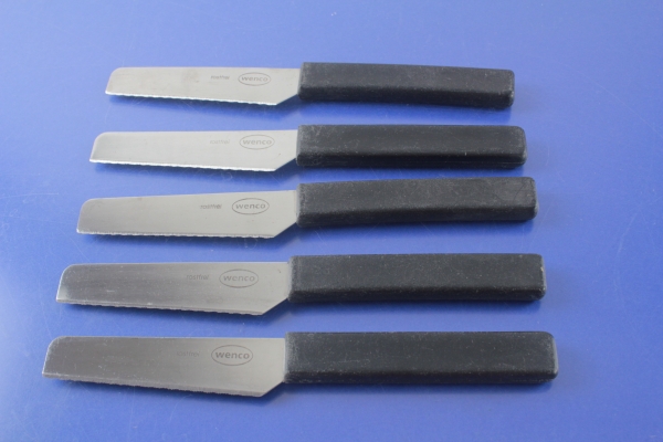 Wenco 5 Brötchenmesser Frühstücksmesser Edelstahl