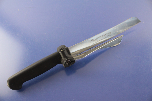 Brotmesser Diamant Solingen mit Abstandshalter