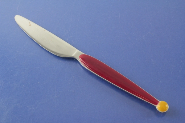 WMF Fantasia Speisemesser rot gelb Cromargan