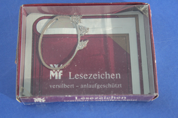WMF Lesezeichen versilbert