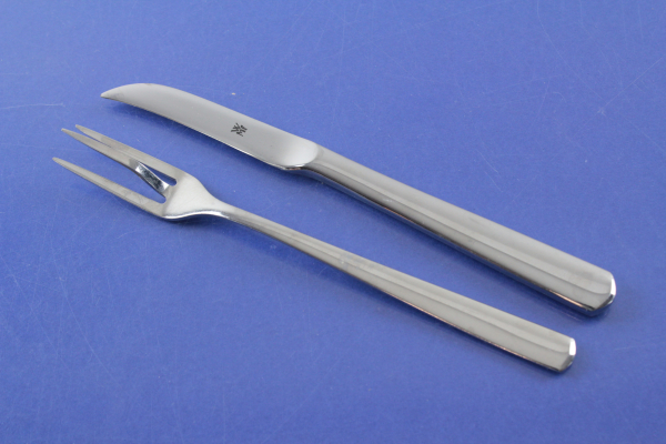 WMF Boston Pellkartoffel Besteck Pellkartoffelmesser + Pellkartoffelgabel Cromargan