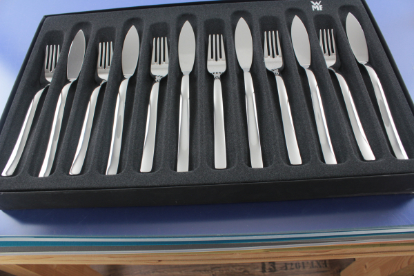 WMF Atic Fischbesteck für 6 Personen Cromargan protect OVP