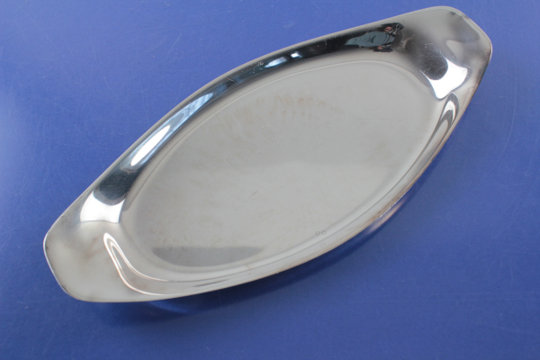 WMF Servierplatte Wagenfeld 23 x 11 cm versilbert