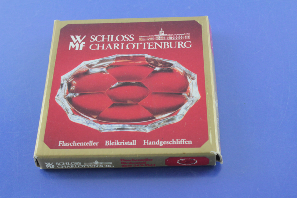 WMF Schloss Charlottenburg Flaschenteller Bleikristall OVP