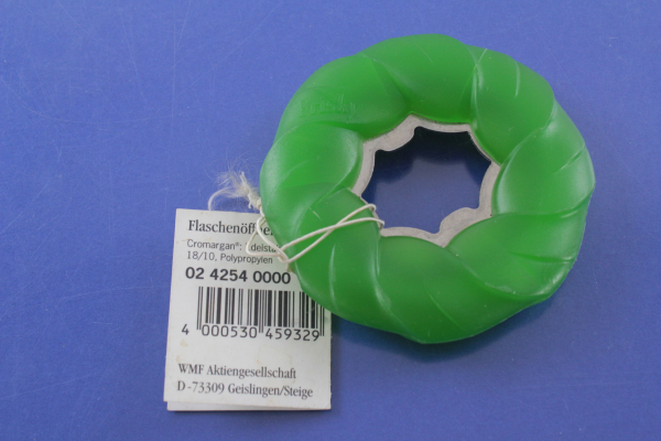 WMF Frisky Flaschenöffner Cromargan + Kunststoff grün