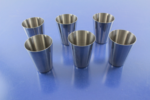 Zwilling 6 Schnapsbecher Edelstahl 18/8