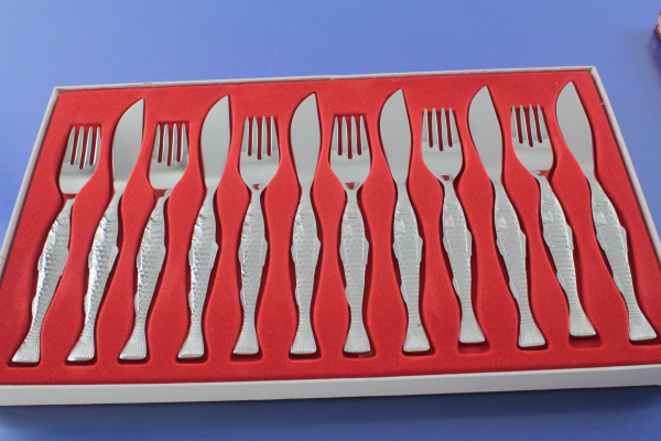 WMF Fischbesteck für 6 Personen Fischgriff Cromargan OVP