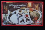 Marke Tischfein Eier-Kabarett "Schwarzwälder Küche" Eierplatte Edelstahl