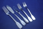 Novargent Besteck Fischbesteck Dessertbesteck Edelstahl