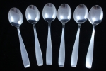 WMF Berlin 6 Kaffeelöffel 13,5 cm versilbert