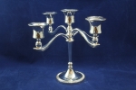 WMF Kerzenhalter 4-flammig versilbert