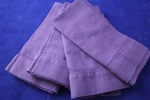 4 Stoffservietten Baumwolle lila