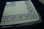 Zwiebelmuster Tischdecke Mitteldecke 77 x 77 cm