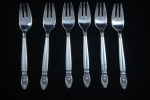 Ebel Besteck 6 Kuchengabeln 240er versilbert