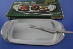 WMF Häppchen Garnitur Sevierplatte Cromargan
