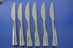 WMF Boston 6 Menümesser Messer Note 2 Cromargan